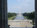 DC460 Reflecting Pool from Lincoln Memorial * 2592 x 1944 * (2.08MB)
